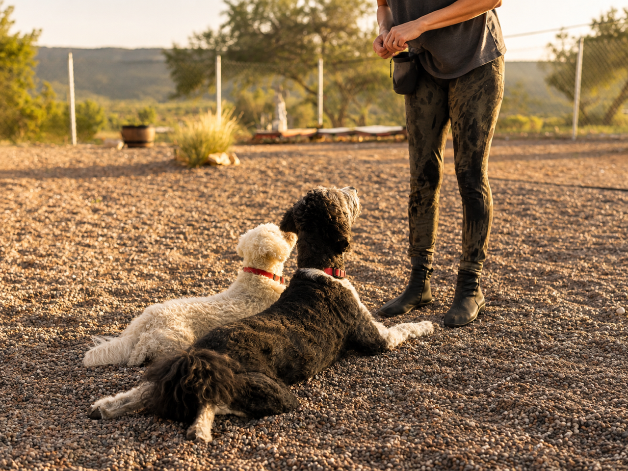 Outdoor training and adventure with dogs at Happy Hounds AZ